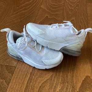 Nike Air Max 270 White Toddler Size 12c